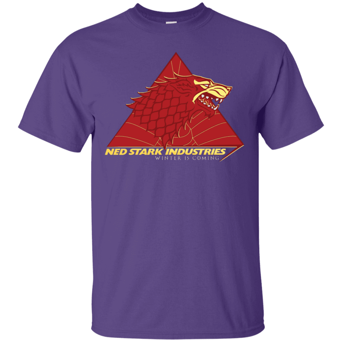 T-Shirts Purple / S Ned Stark Industries T-Shirt