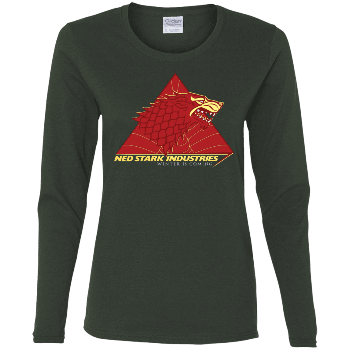 T-Shirts Forest / S Ned Stark Industries Women's Long Sleeve T-Shirt
