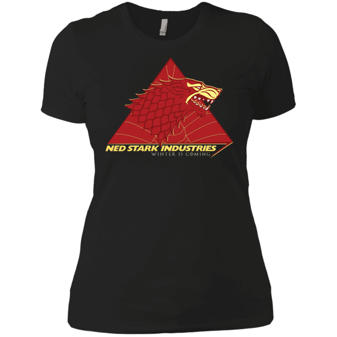 T-Shirts Black / X-Small Ned Stark Industries Women's Premium T-Shirt