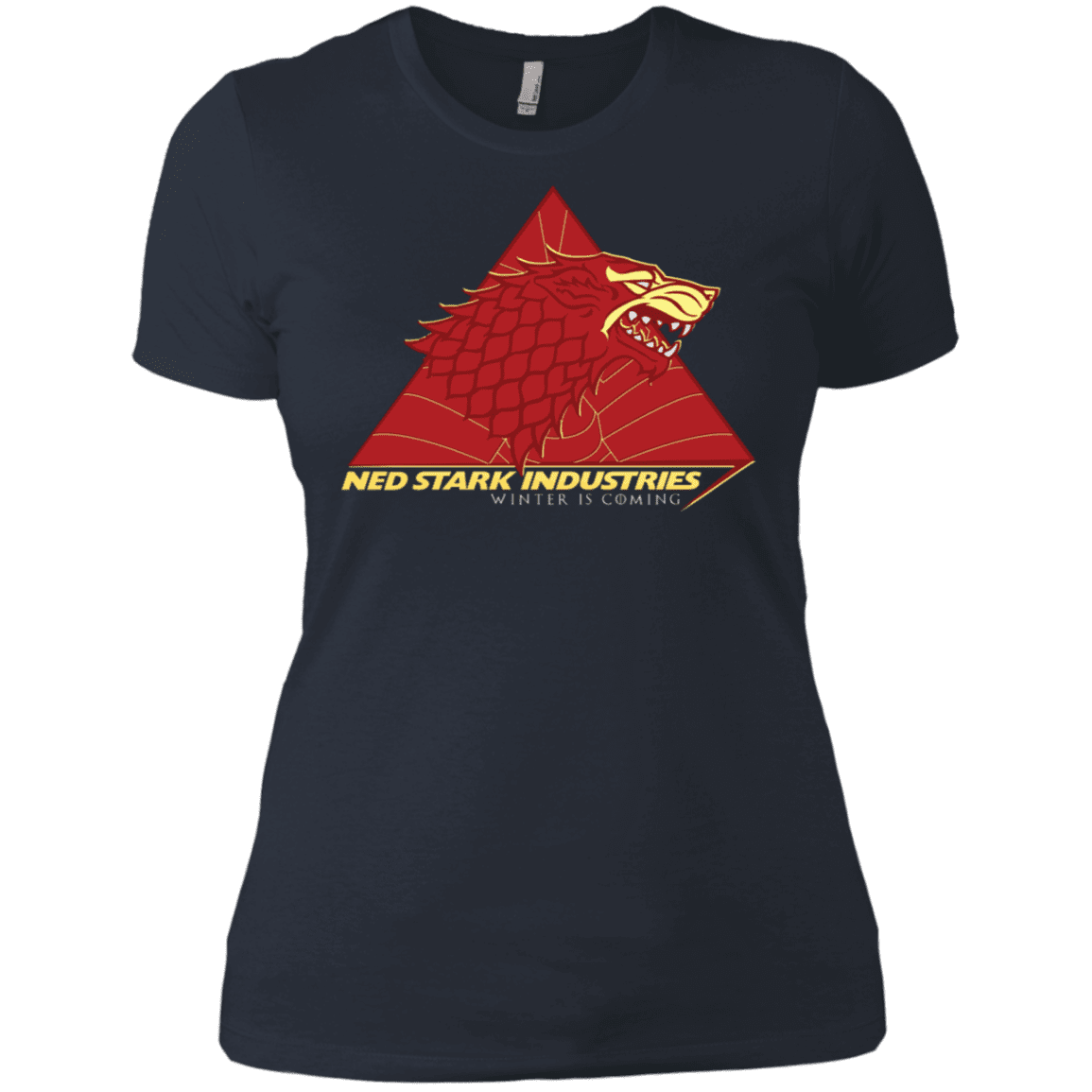 T-Shirts Indigo / X-Small Ned Stark Industries Women's Premium T-Shirt