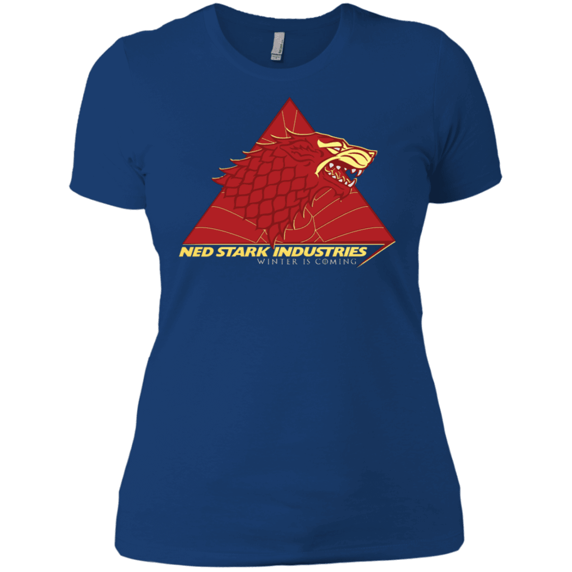 T-Shirts Royal / X-Small Ned Stark Industries Women's Premium T-Shirt