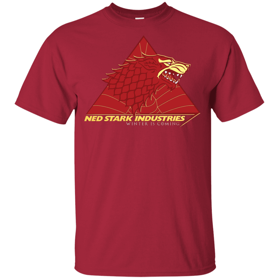 T-Shirts Cardinal / YXS Ned Stark Industries Youth T-Shirt