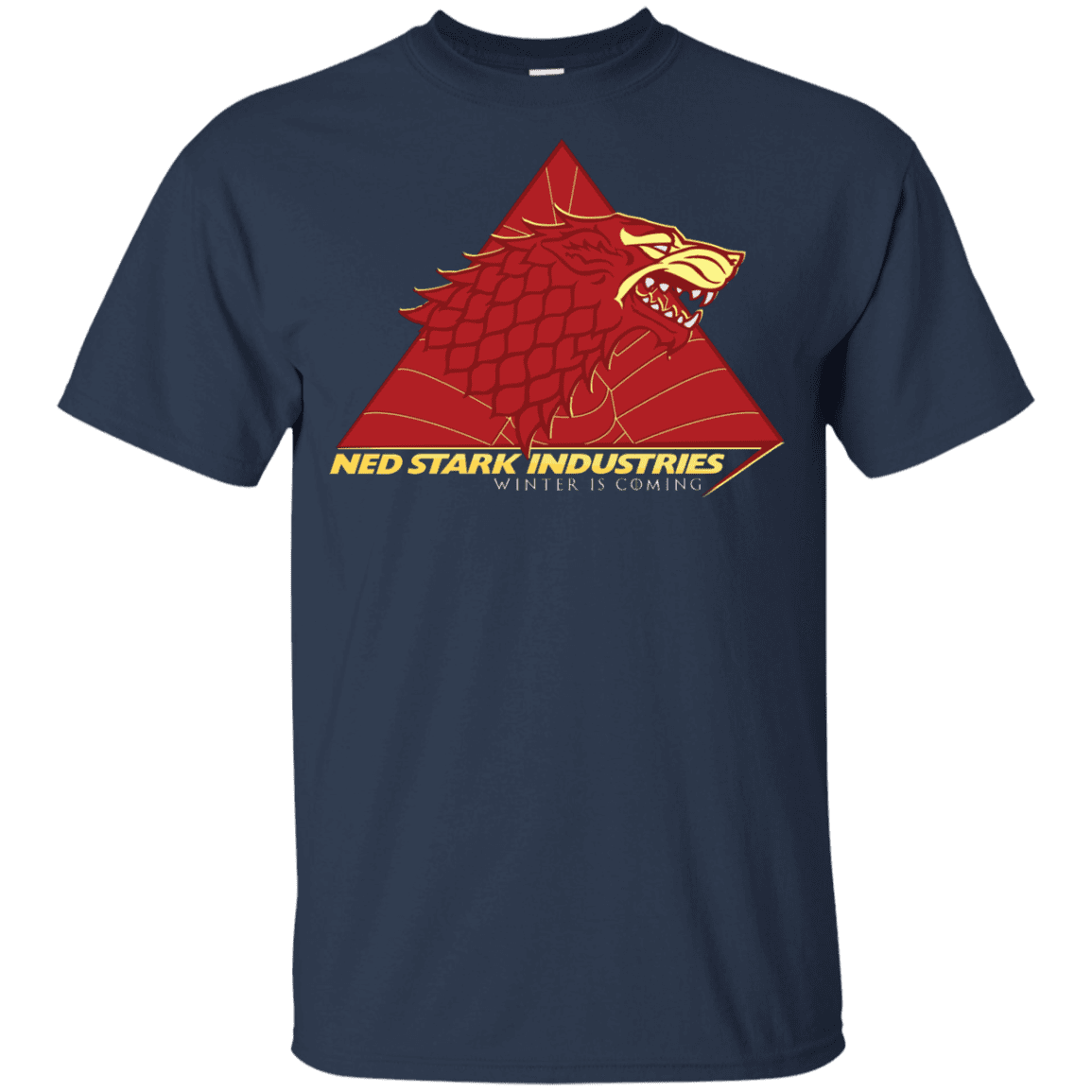 T-Shirts Navy / YXS Ned Stark Industries Youth T-Shirt