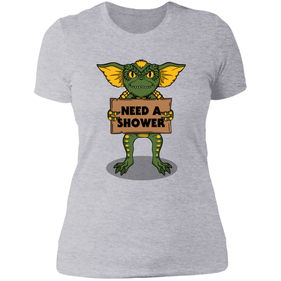 T-Shirts Heather Grey / S Need a Shower Women's Premium T-Shirt