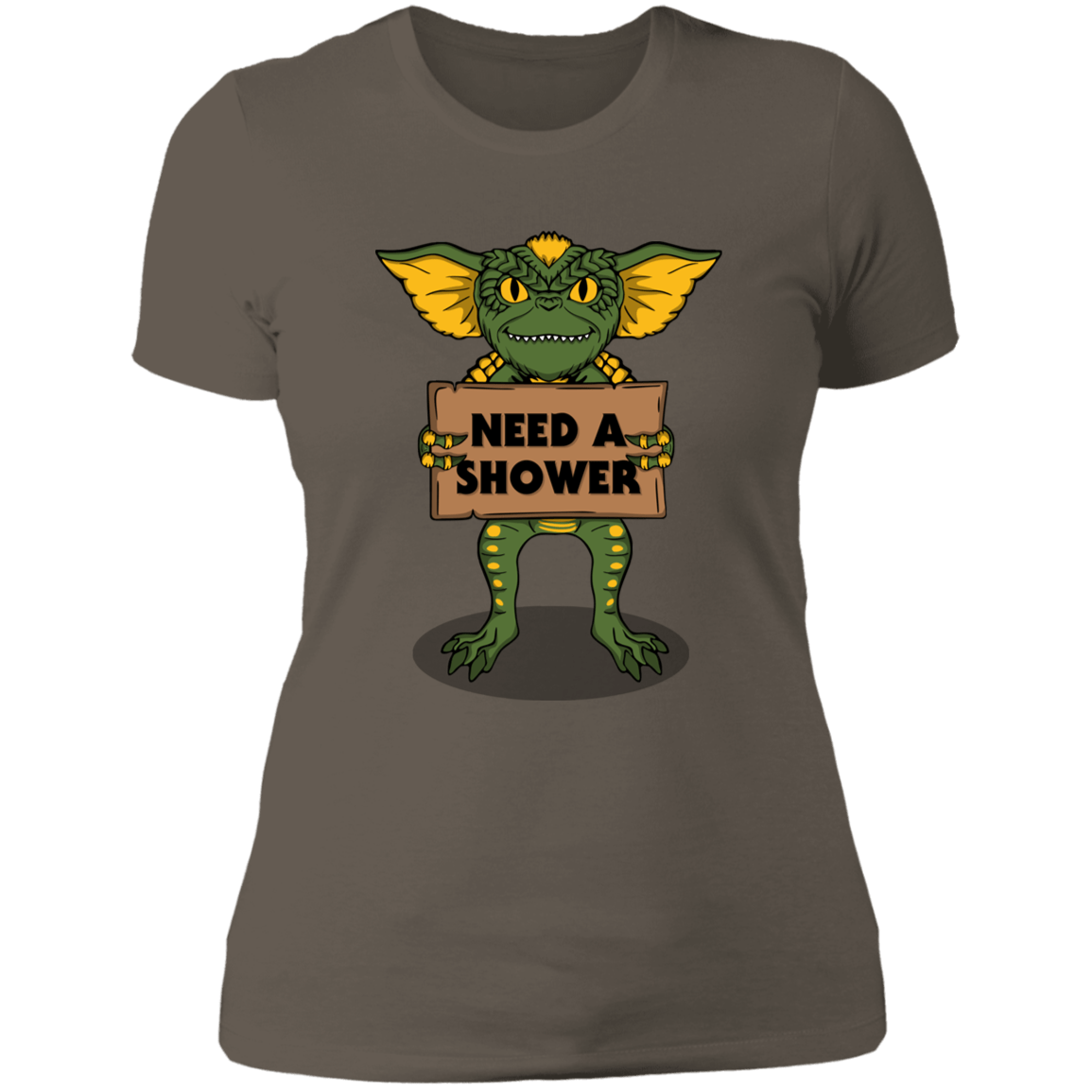 T-Shirts Warm Grey / S Need a Shower Women's Premium T-Shirt