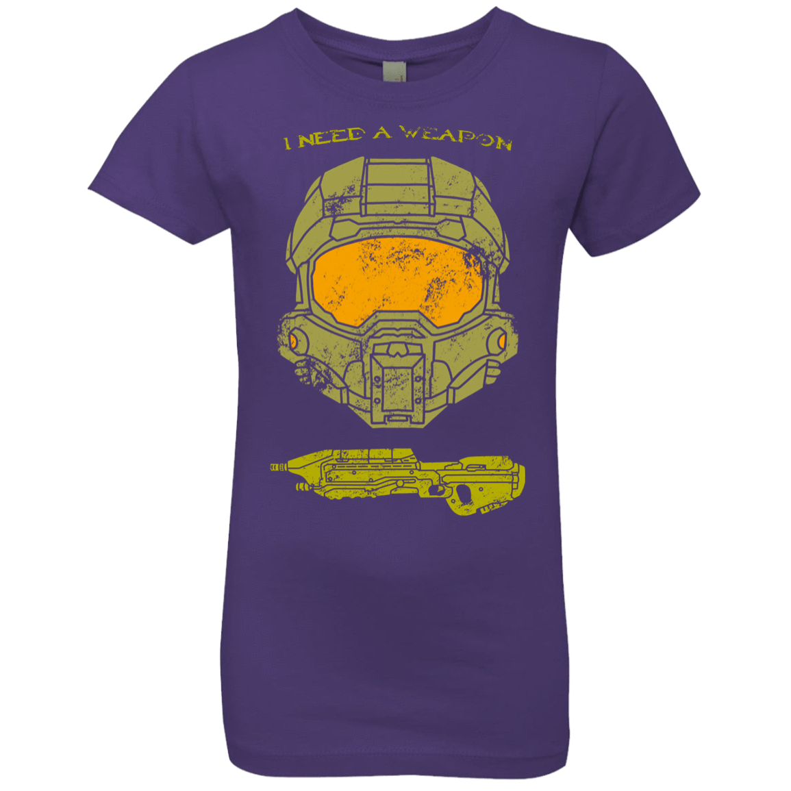 T-Shirts Purple Rush / YXS Need a Weapon Girls Premium T-Shirt