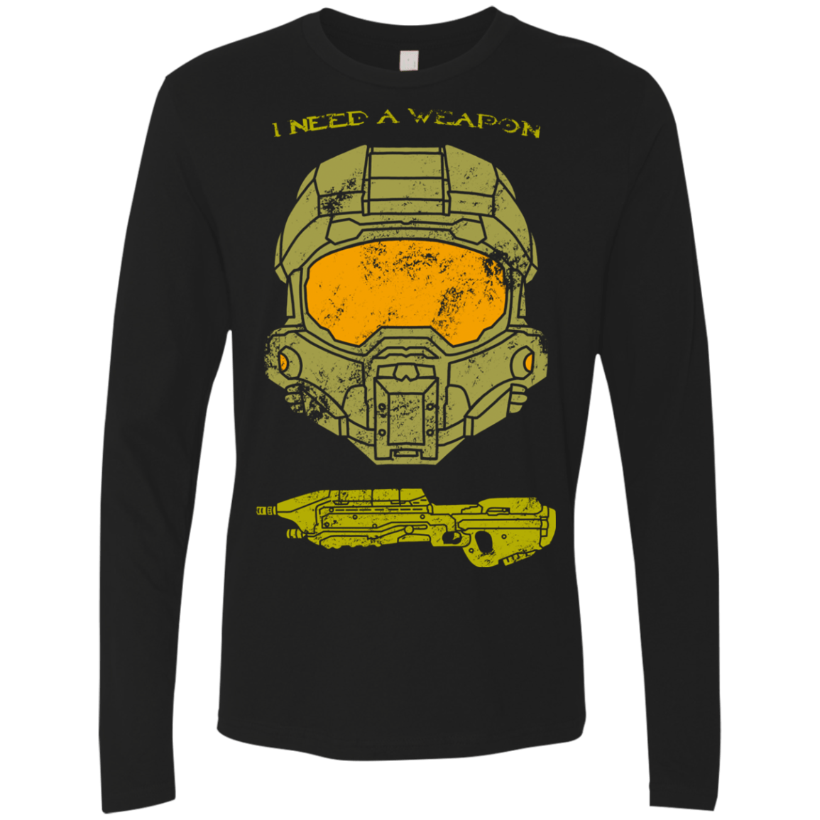 T-Shirts Black / S Need a Weapon Men's Premium Long Sleeve