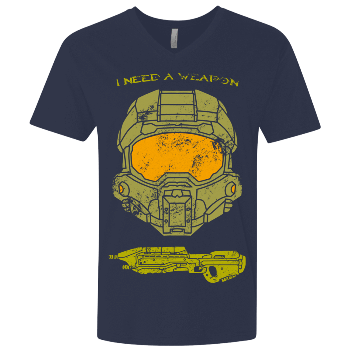 T-Shirts Midnight Navy / X-Small Need a Weapon Men's Premium V-Neck