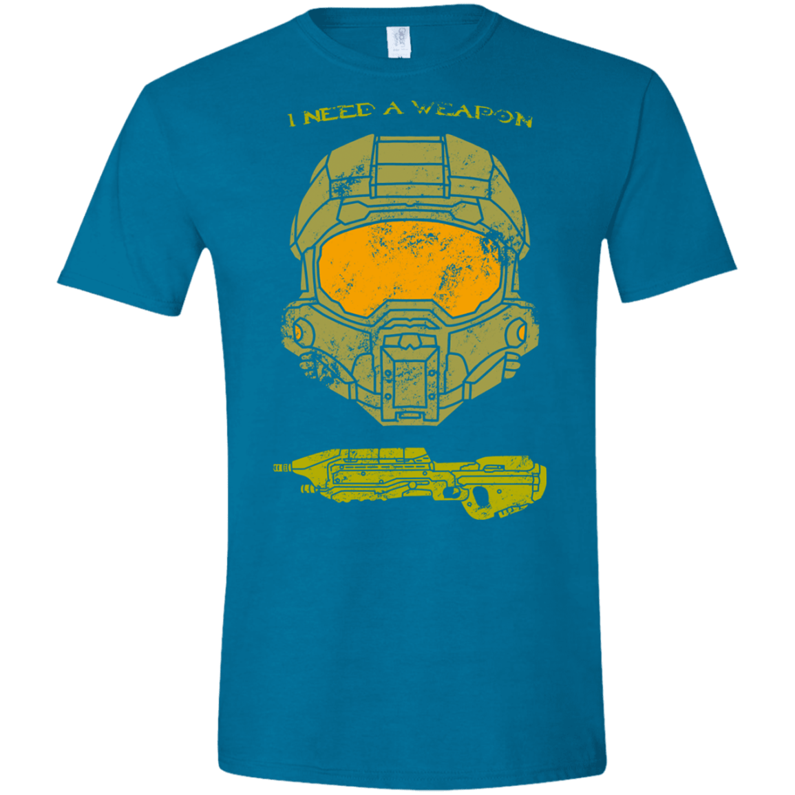 T-Shirts Antique Sapphire / S Need a Weapon Men's Semi-Fitted Softstyle