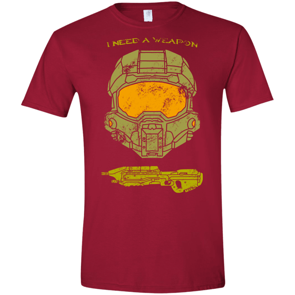 T-Shirts Cardinal Red / S Need a Weapon Men's Semi-Fitted Softstyle