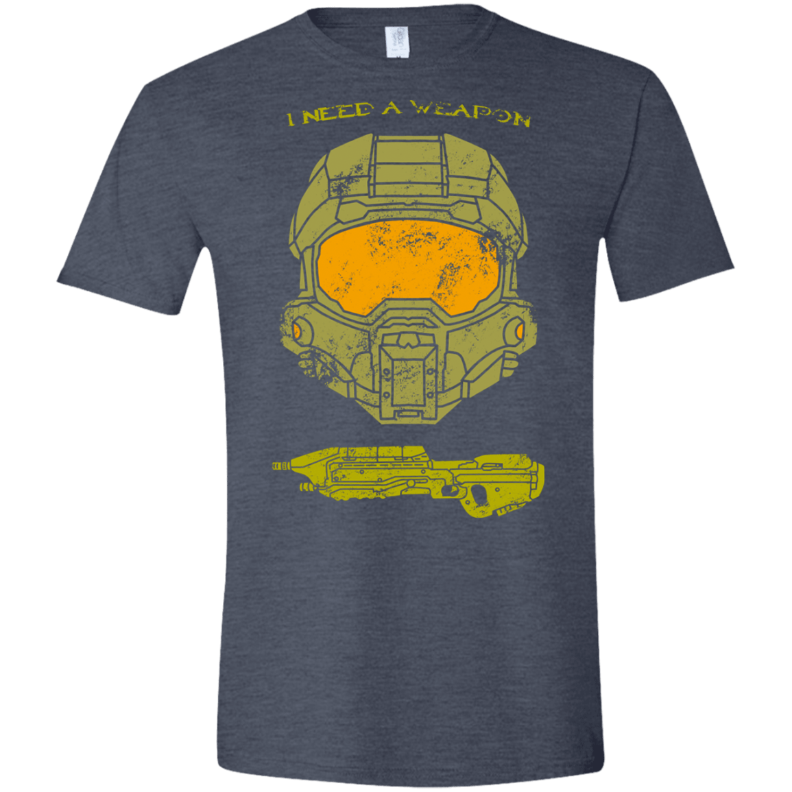 T-Shirts Heather Navy / S Need a Weapon Men's Semi-Fitted Softstyle