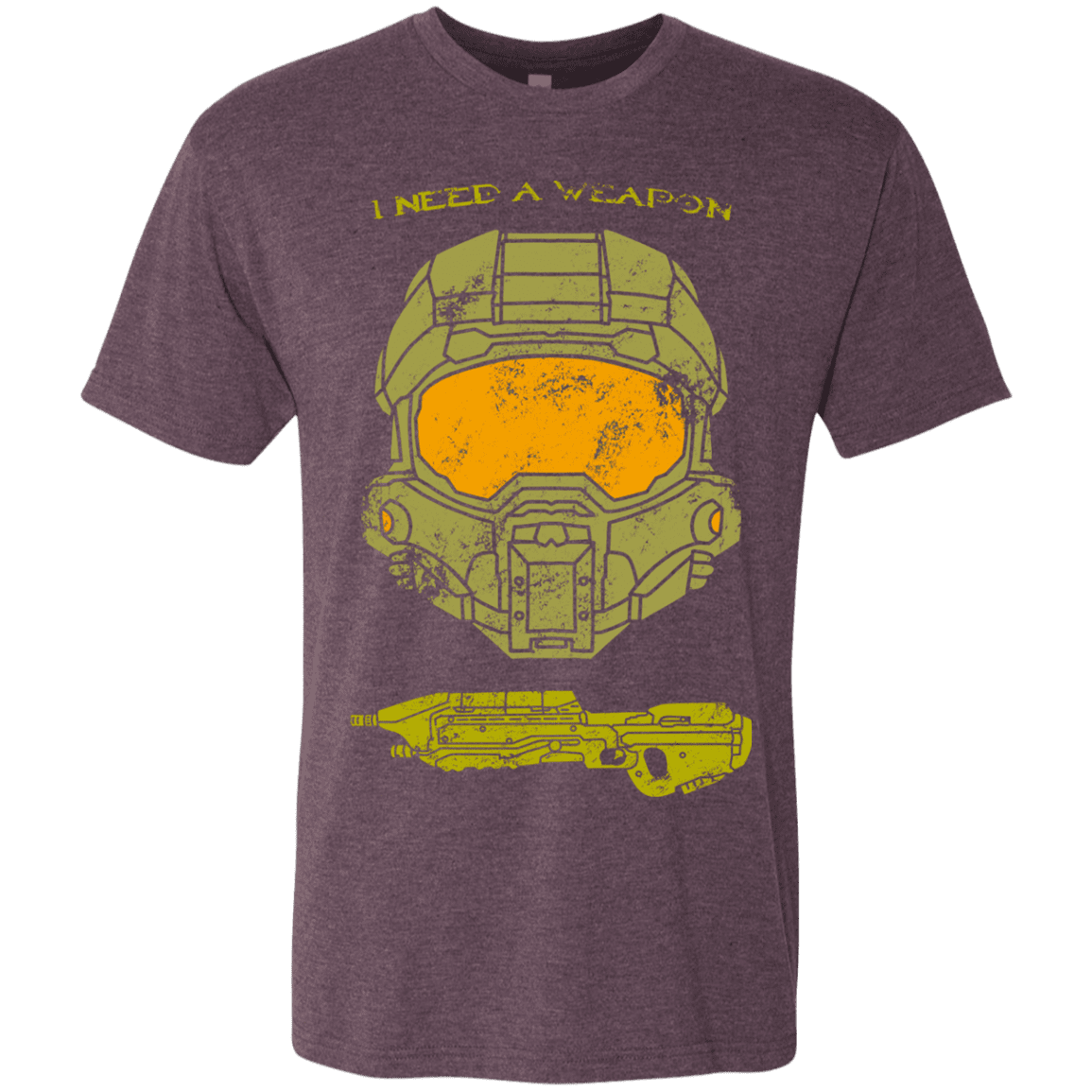T-Shirts Vintage Purple / S Need a Weapon Men's Triblend T-Shirt