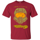 T-Shirts Cardinal / S Need a Weapon T-Shirt
