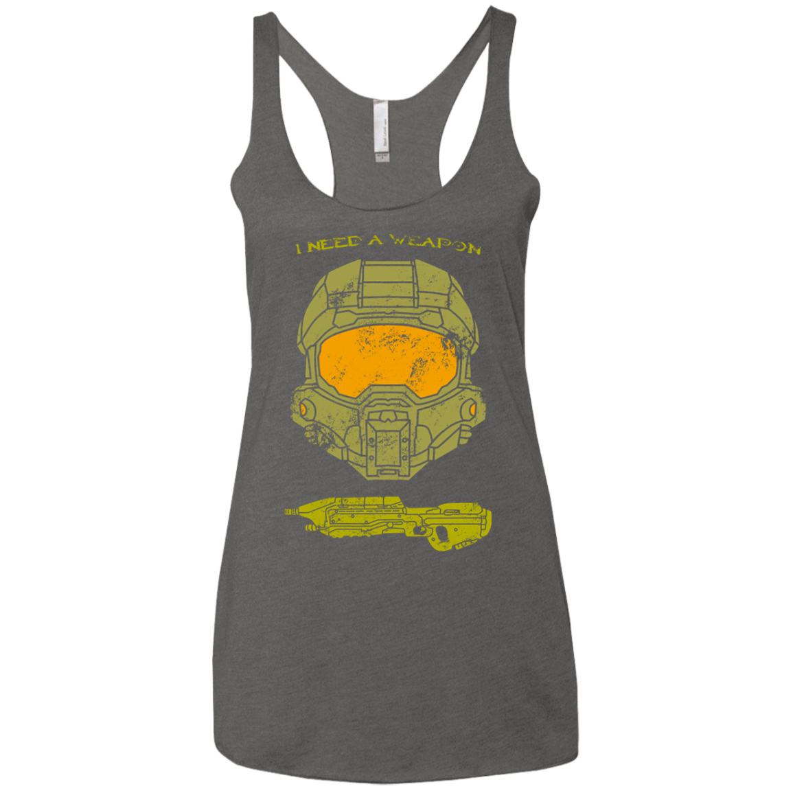 T-Shirts Premium Heather / X-Small Need a Weapon Women's Triblend Racerback Tank