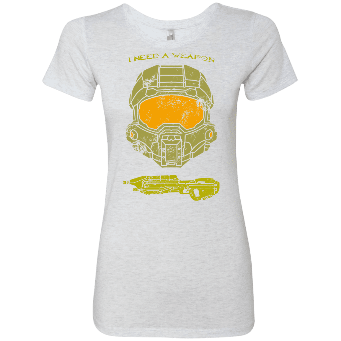 T-Shirts Heather White / S Need a Weapon Women's Triblend T-Shirt