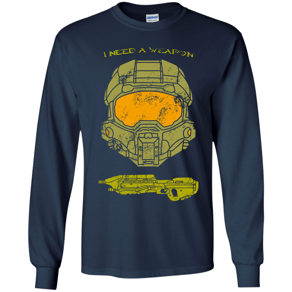 T-Shirts Navy / YS Need a Weapon Youth Long Sleeve T-Shirt