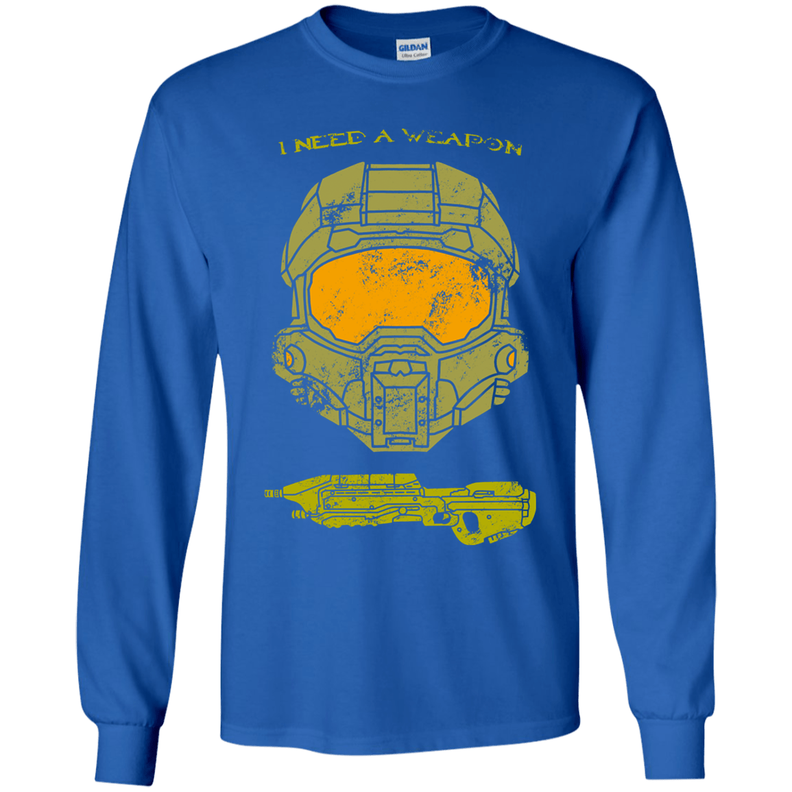 T-Shirts Royal / YS Need a Weapon Youth Long Sleeve T-Shirt