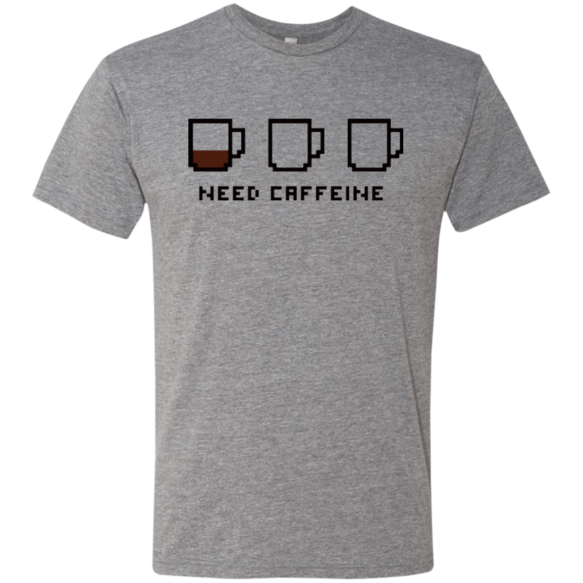 T-Shirts Premium Heather / Small Need Caffeine Men's Triblend T-Shirt