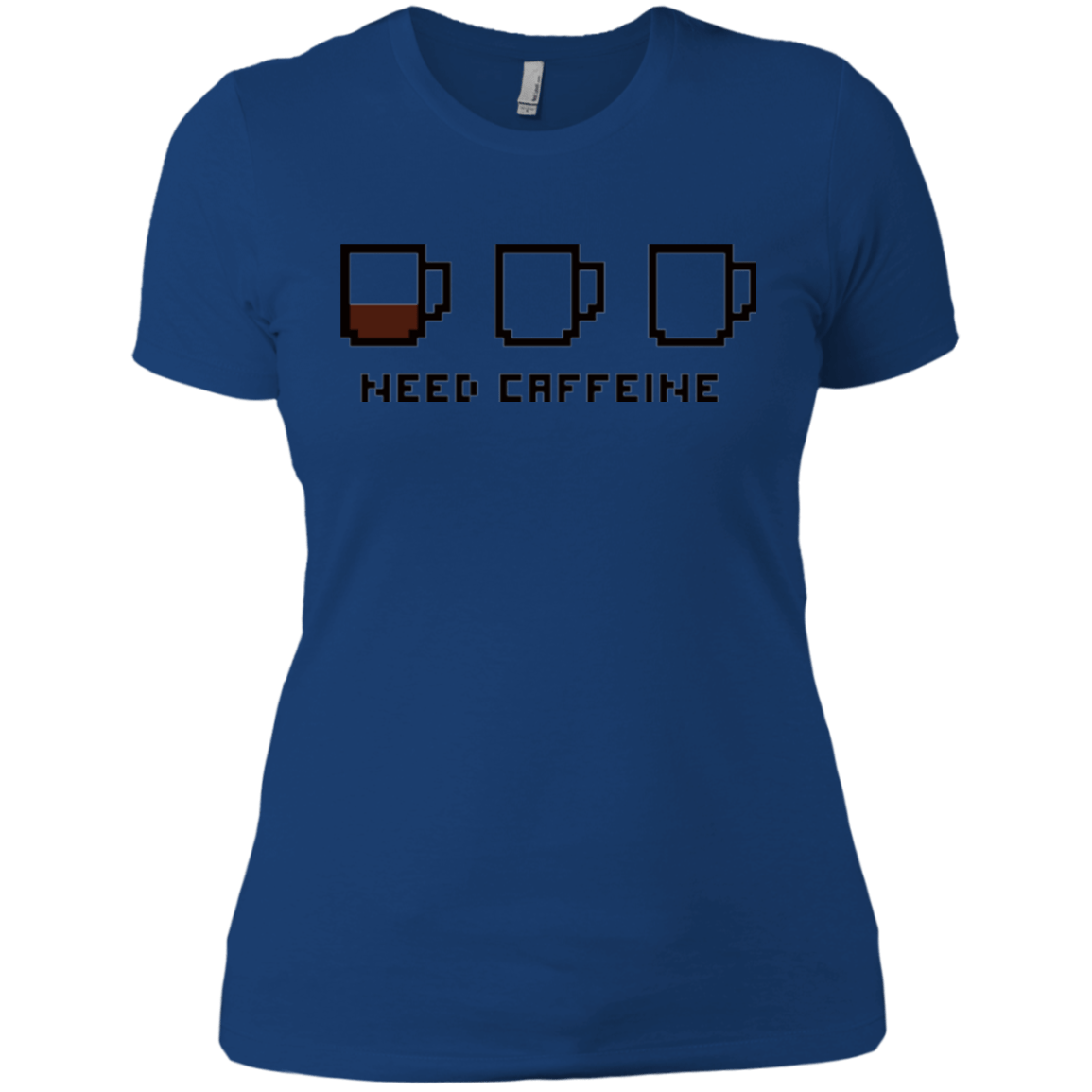 T-Shirts Royal / X-Small Need Caffeine Women's Premium T-Shirt