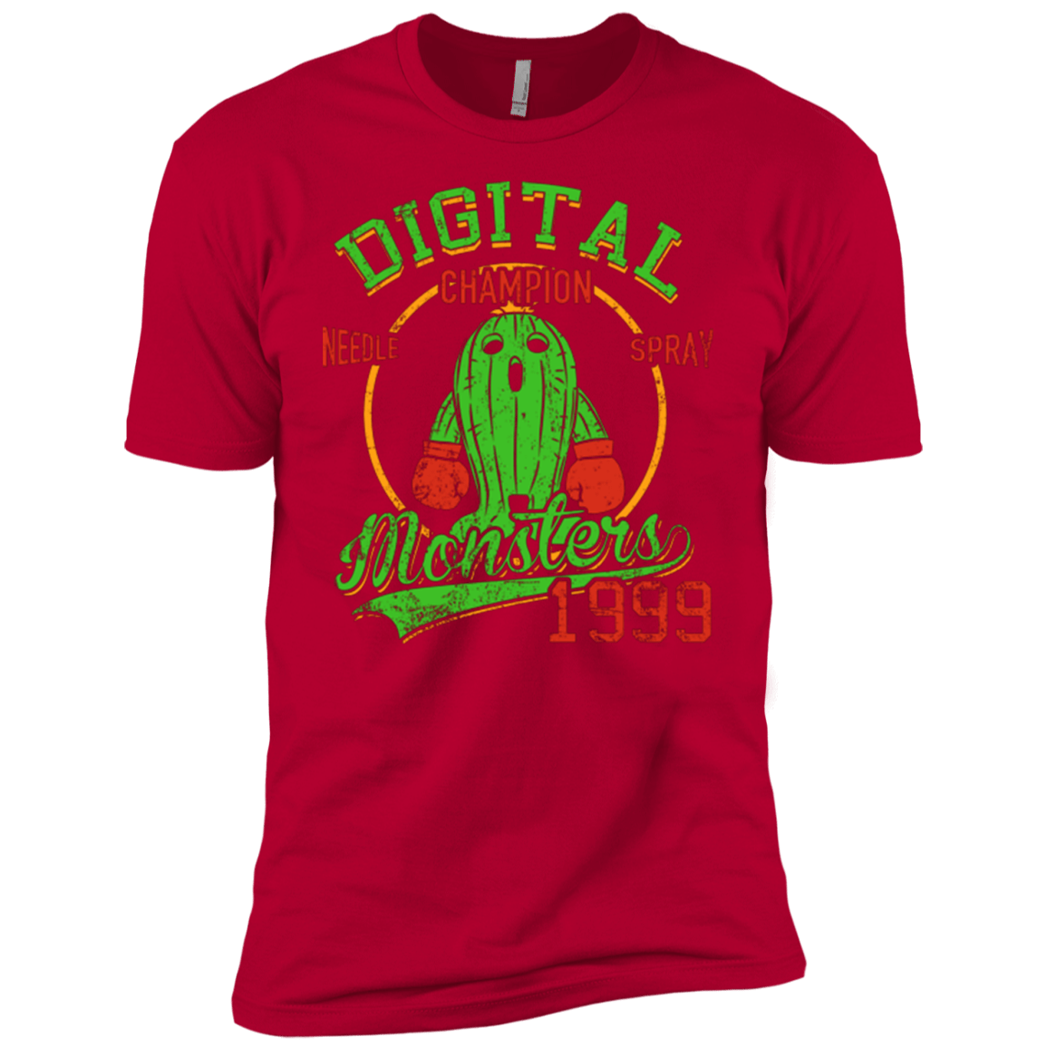 T-Shirts Red / YXS Needle Spray Boys Premium T-Shirt