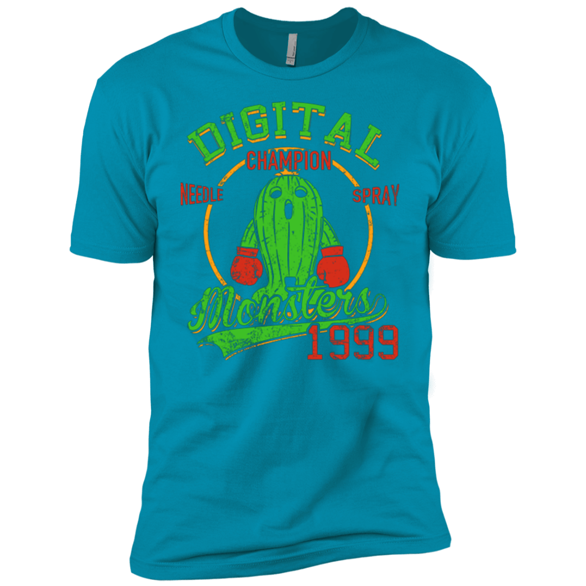 T-Shirts Turquoise / YXS Needle Spray Boys Premium T-Shirt