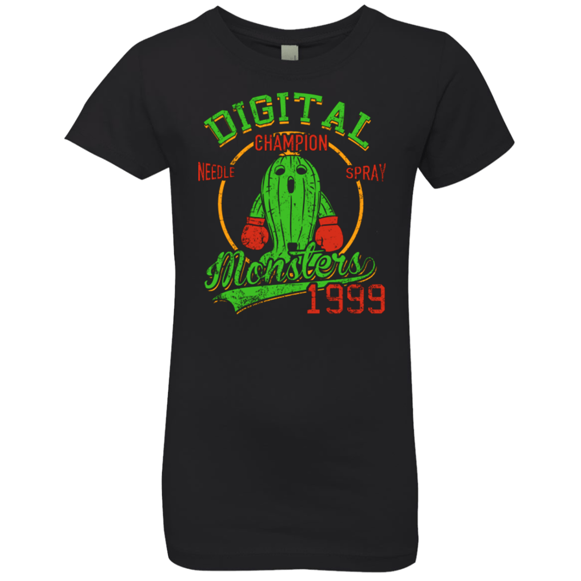 T-Shirts Black / YXS Needle Spray Girls Premium T-Shirt