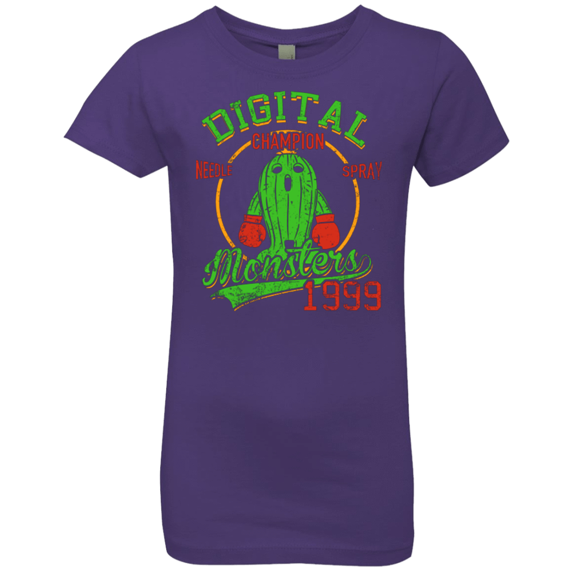 T-Shirts Purple Rush / YXS Needle Spray Girls Premium T-Shirt