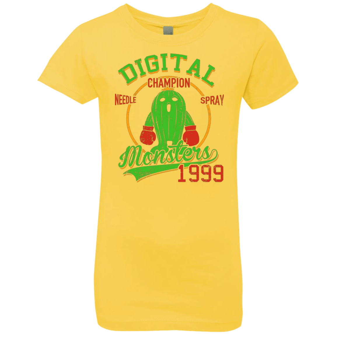T-Shirts Vibrant Yellow / YXS Needle Spray Girls Premium T-Shirt