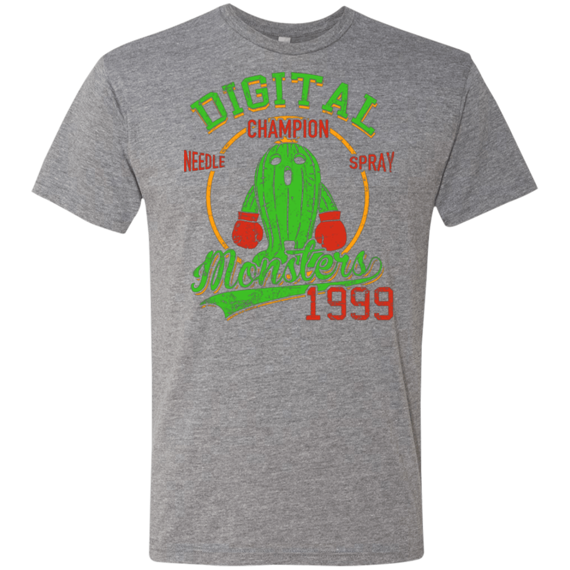 T-Shirts Premium Heather / Small Needle Spray Men's Triblend T-Shirt