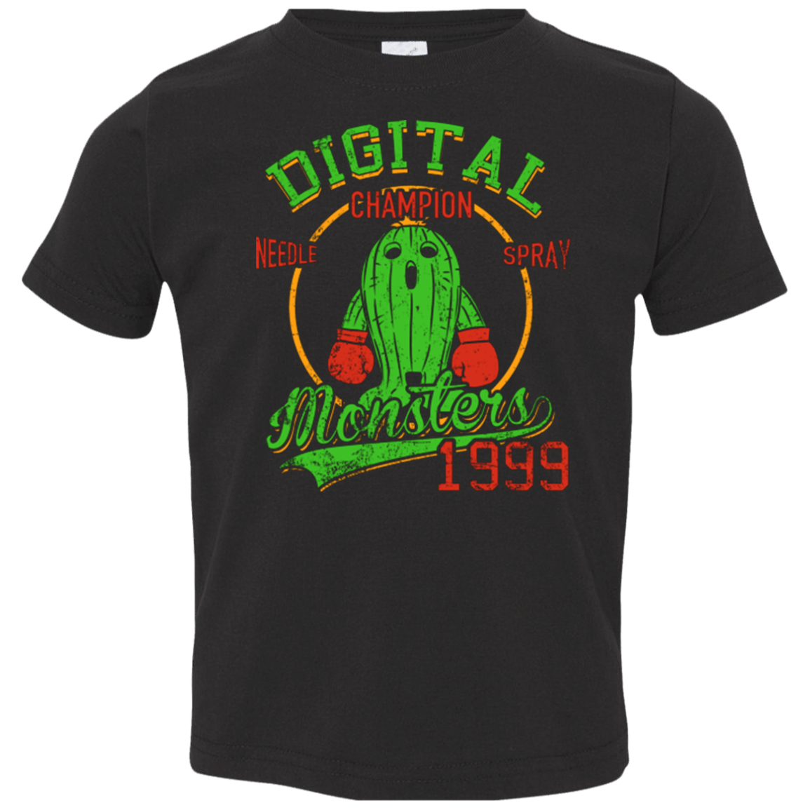 T-Shirts Black / 2T Needle Spray Toddler Premium T-Shirt