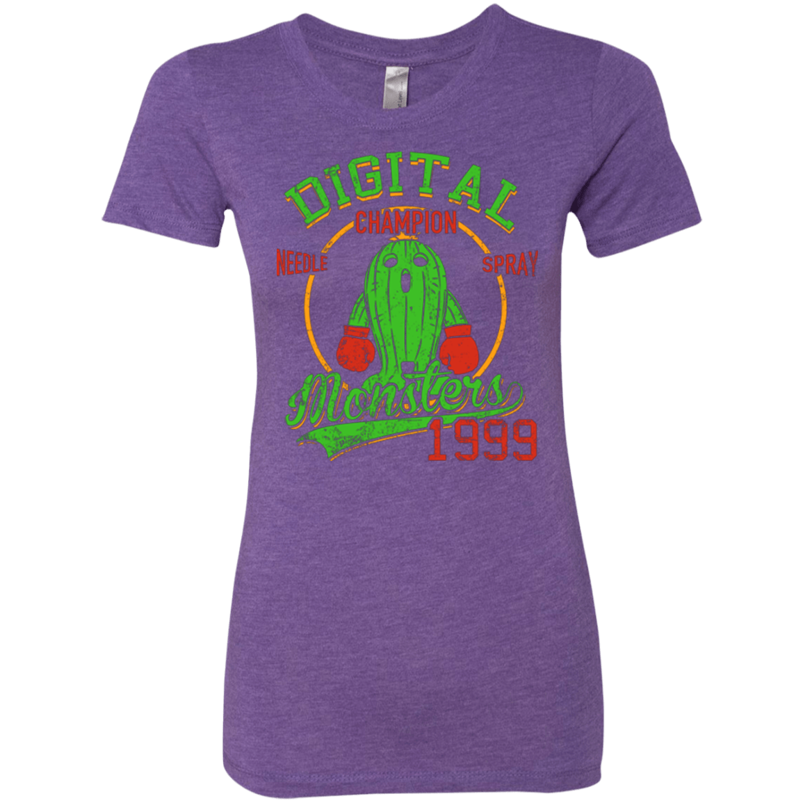 T-Shirts Purple Rush / Small Needle Spray Women's Triblend T-Shirt