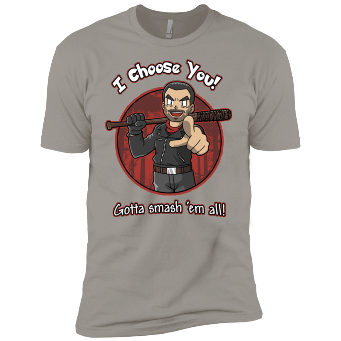 T-Shirts Light Grey / YXS Negan Chooses You Boys Premium T-Shirt