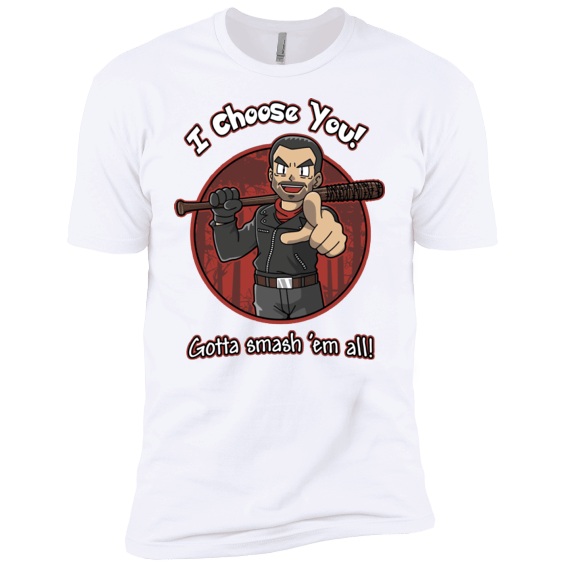 T-Shirts White / YXS Negan Chooses You Boys Premium T-Shirt