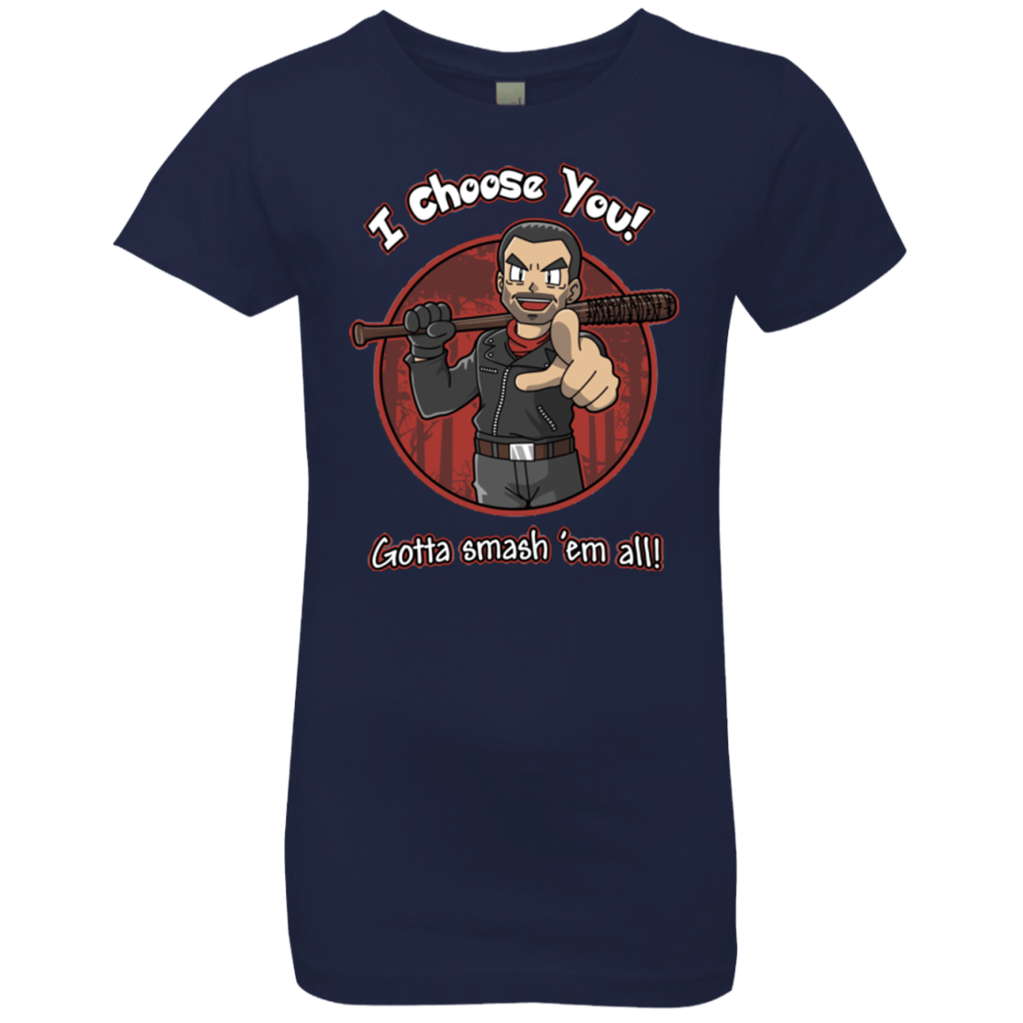 T-Shirts Midnight Navy / YXS Negan Chooses You Girls Premium T-Shirt