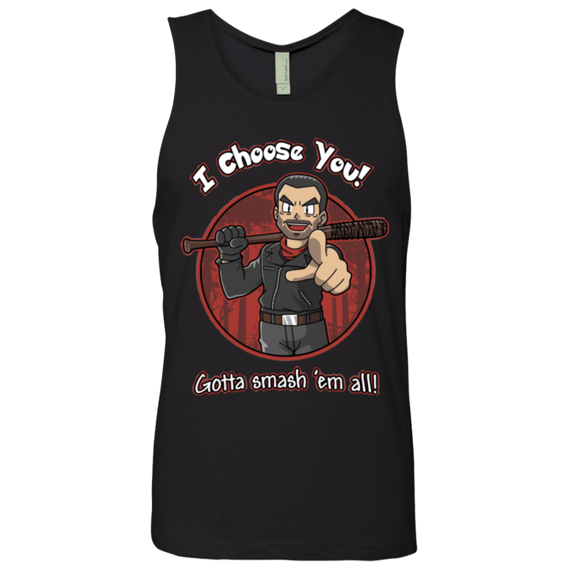 T-Shirts Black / Small Negan Chooses You Men's Premium Tank Top