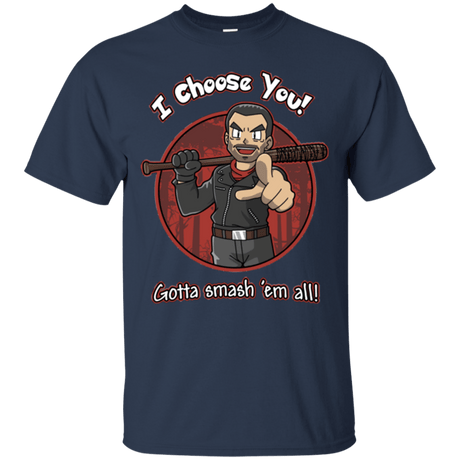 T-Shirts Navy / Small Negan Chooses You T-Shirt