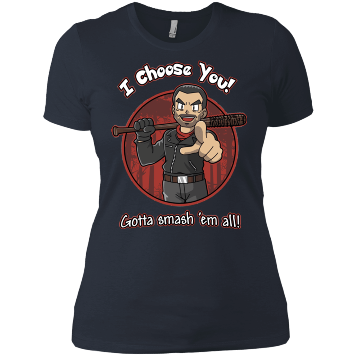 T-Shirts Indigo / X-Small Negan Chooses You Women's Premium T-Shirt