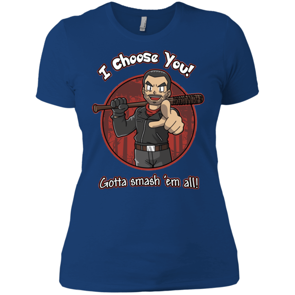 T-Shirts Royal / X-Small Negan Chooses You Women's Premium T-Shirt