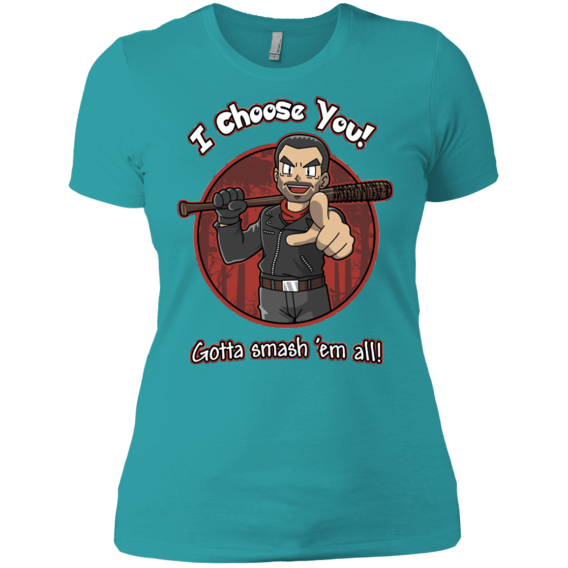 T-Shirts Tahiti Blue / X-Small Negan Chooses You Women's Premium T-Shirt