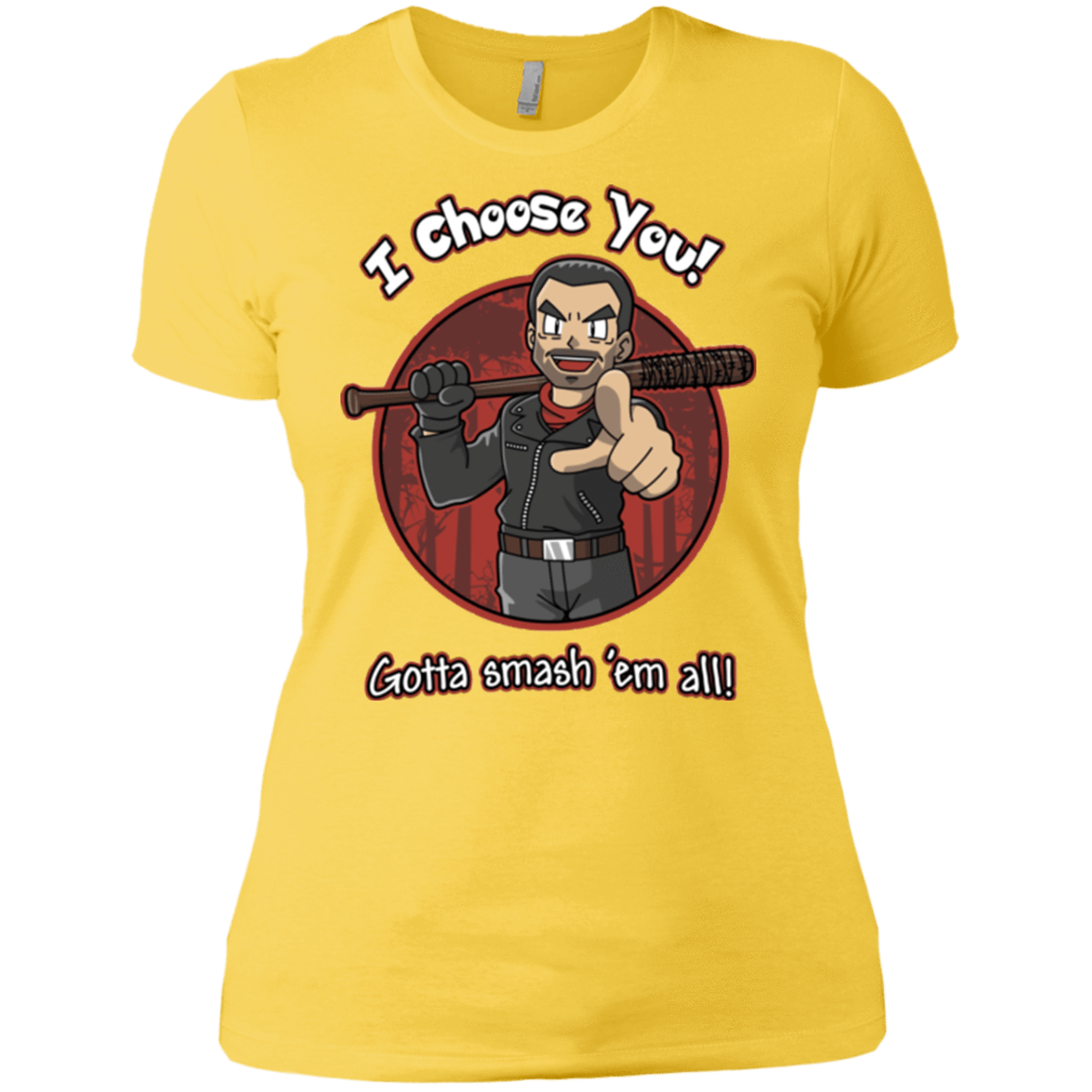 T-Shirts Vibrant Yellow / X-Small Negan Chooses You Women's Premium T-Shirt