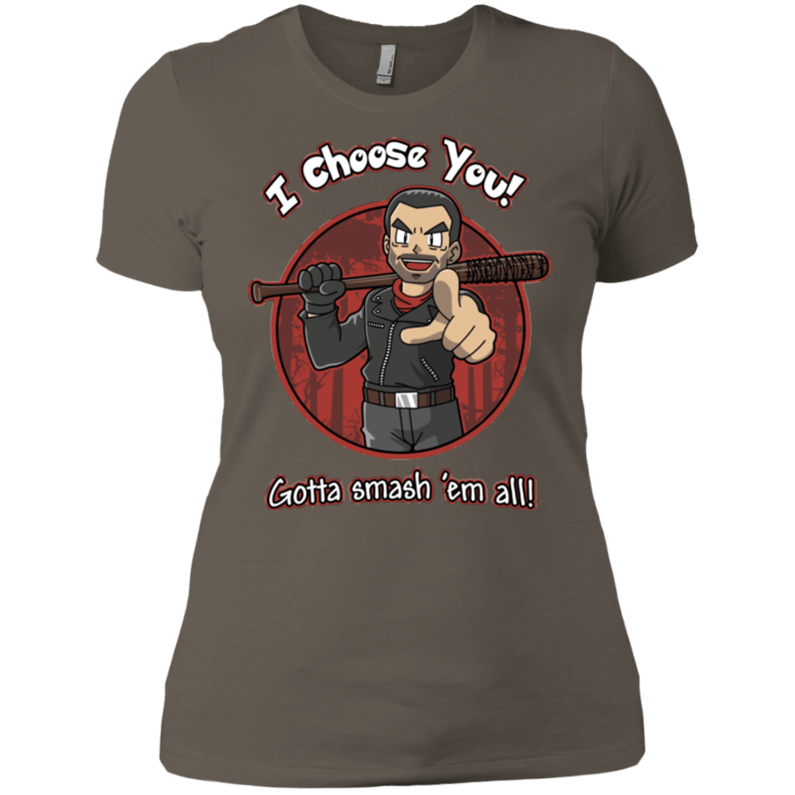 T-Shirts Warm Grey / X-Small Negan Chooses You Women's Premium T-Shirt