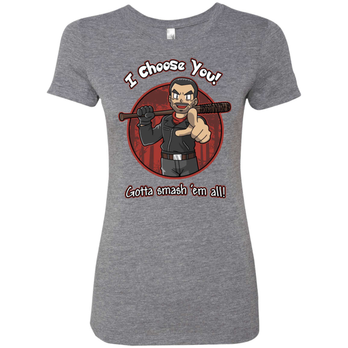 T-Shirts Premium Heather / Small Negan Chooses You Women's Triblend T-Shirt