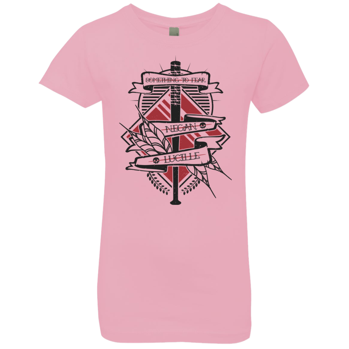 T-Shirts Light Pink / YXS Negan & Lucille Girls Premium T-Shirt