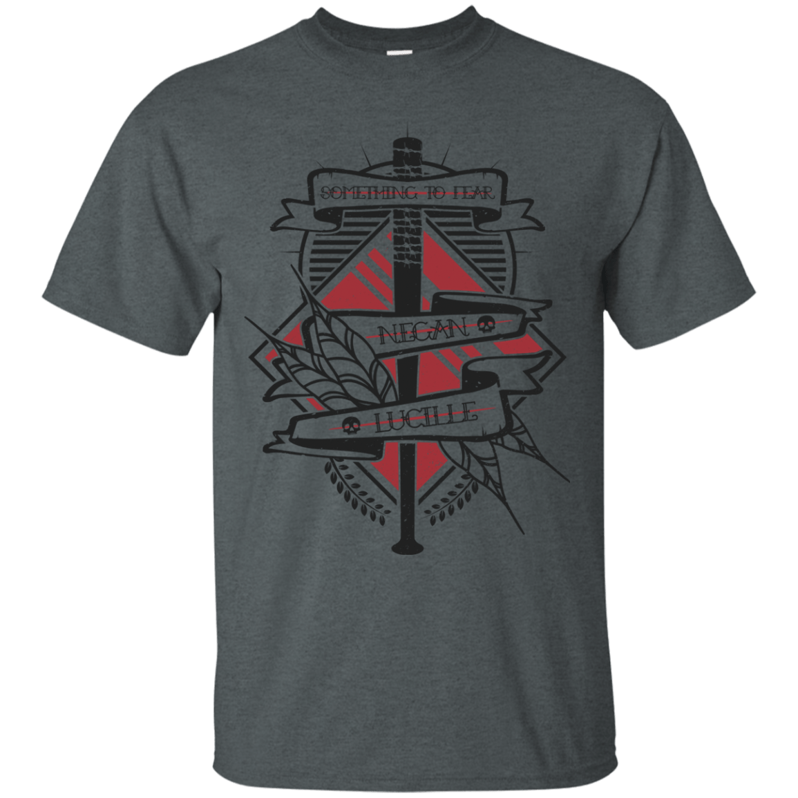 T-Shirts Dark Heather / Small Negan & Lucille T-Shirt
