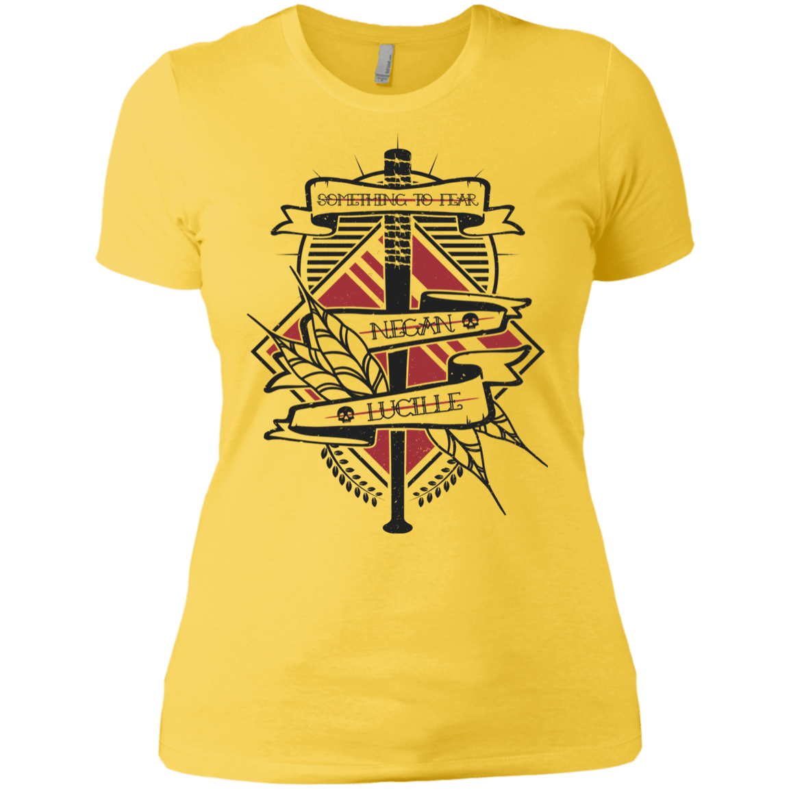 T-Shirts Vibrant Yellow / X-Small Negan & Lucille Women's Premium T-Shirt