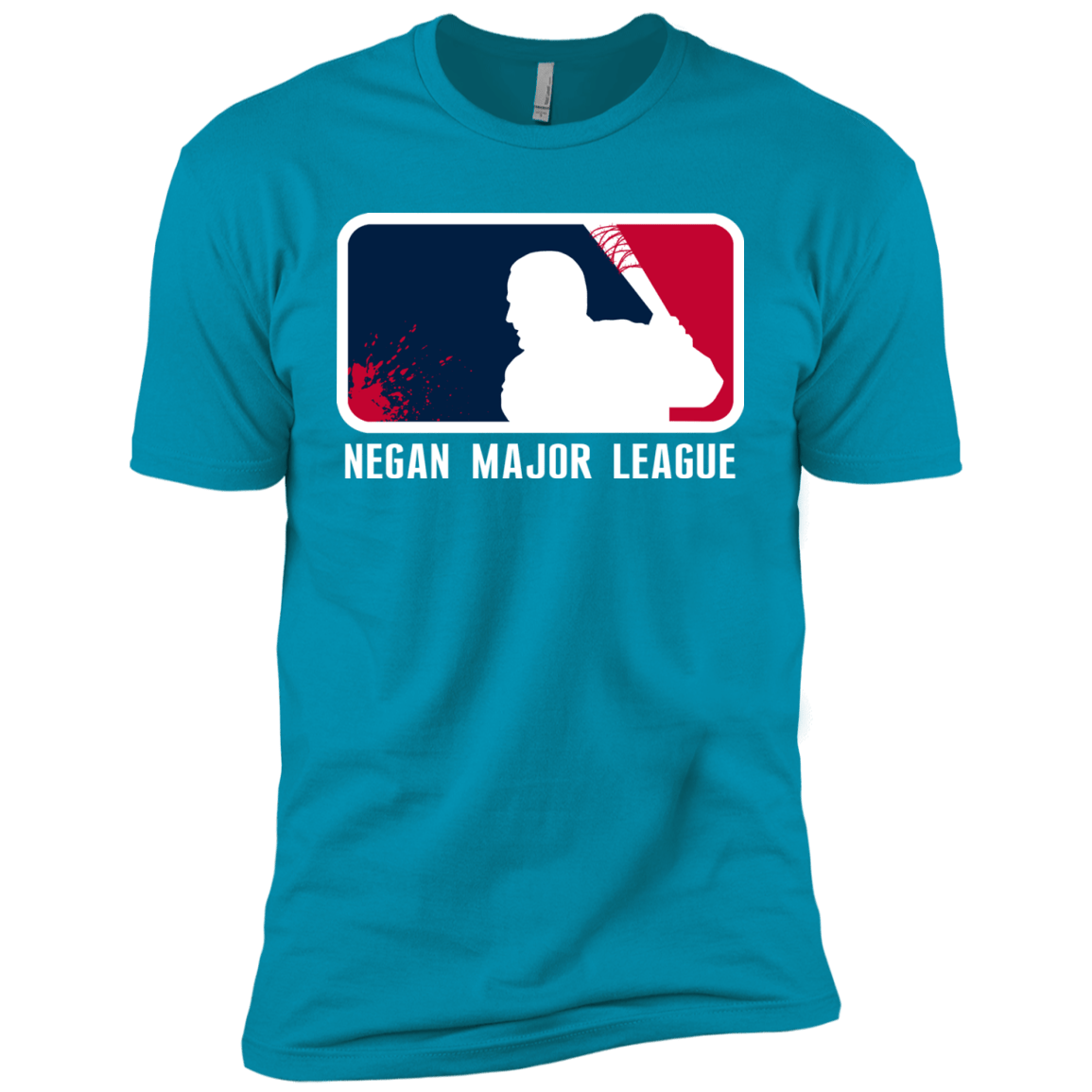 T-Shirts Turquoise / YXS Negan Mayor League Boys Premium T-Shirt