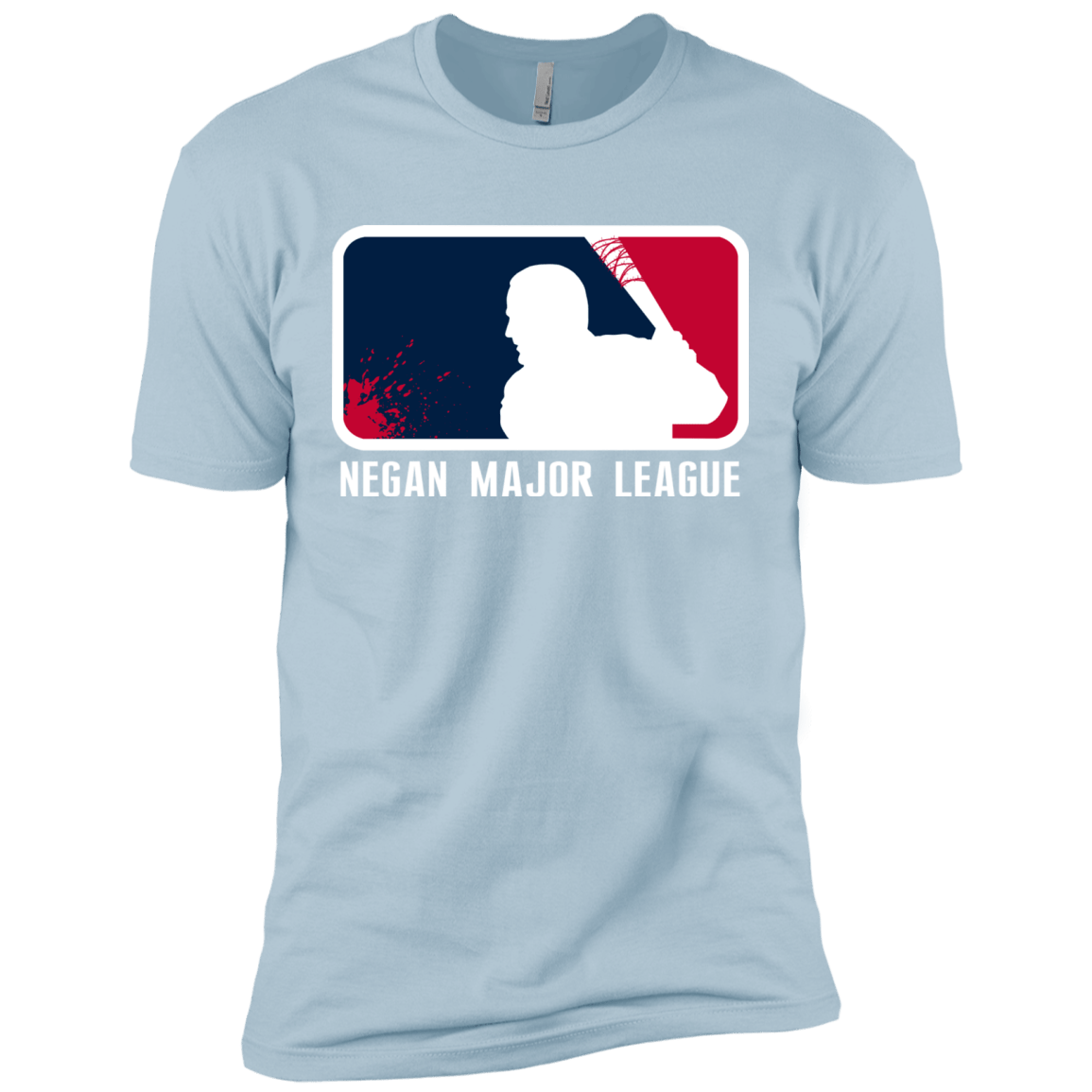 T-Shirts Light Blue / X-Small Negan Mayor League Men's Premium T-Shirt