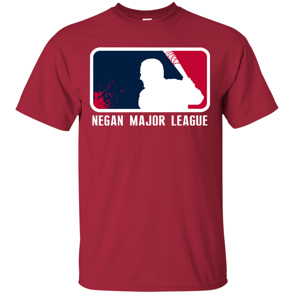 T-Shirts Cardinal / Small Negan Mayor League T-Shirt
