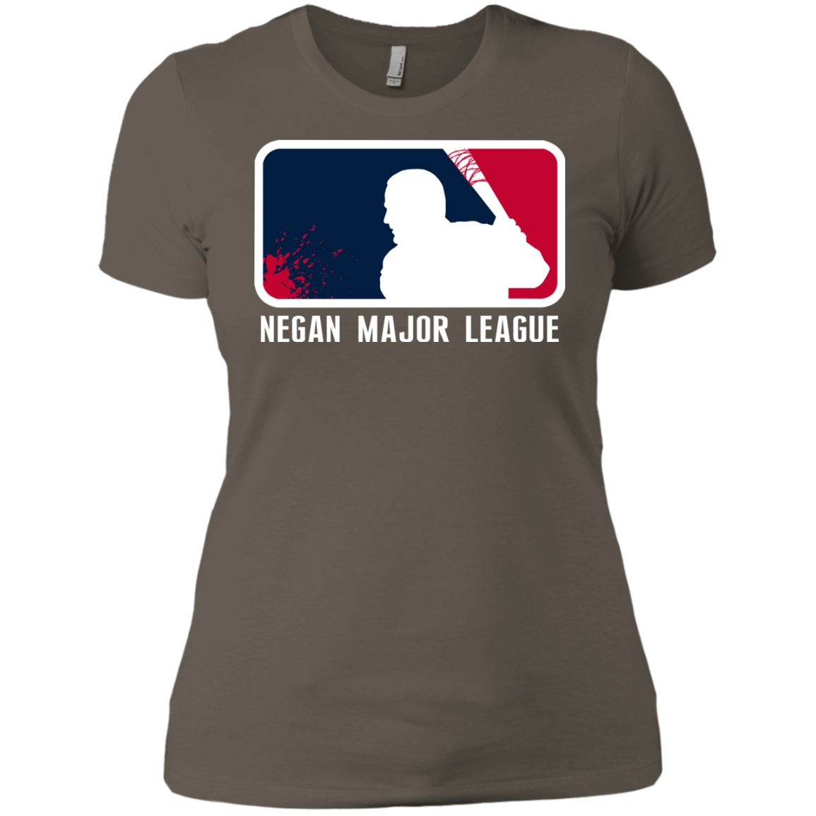 T-Shirts Warm Grey / X-Small Negan Mayor League Women's Premium T-Shirt