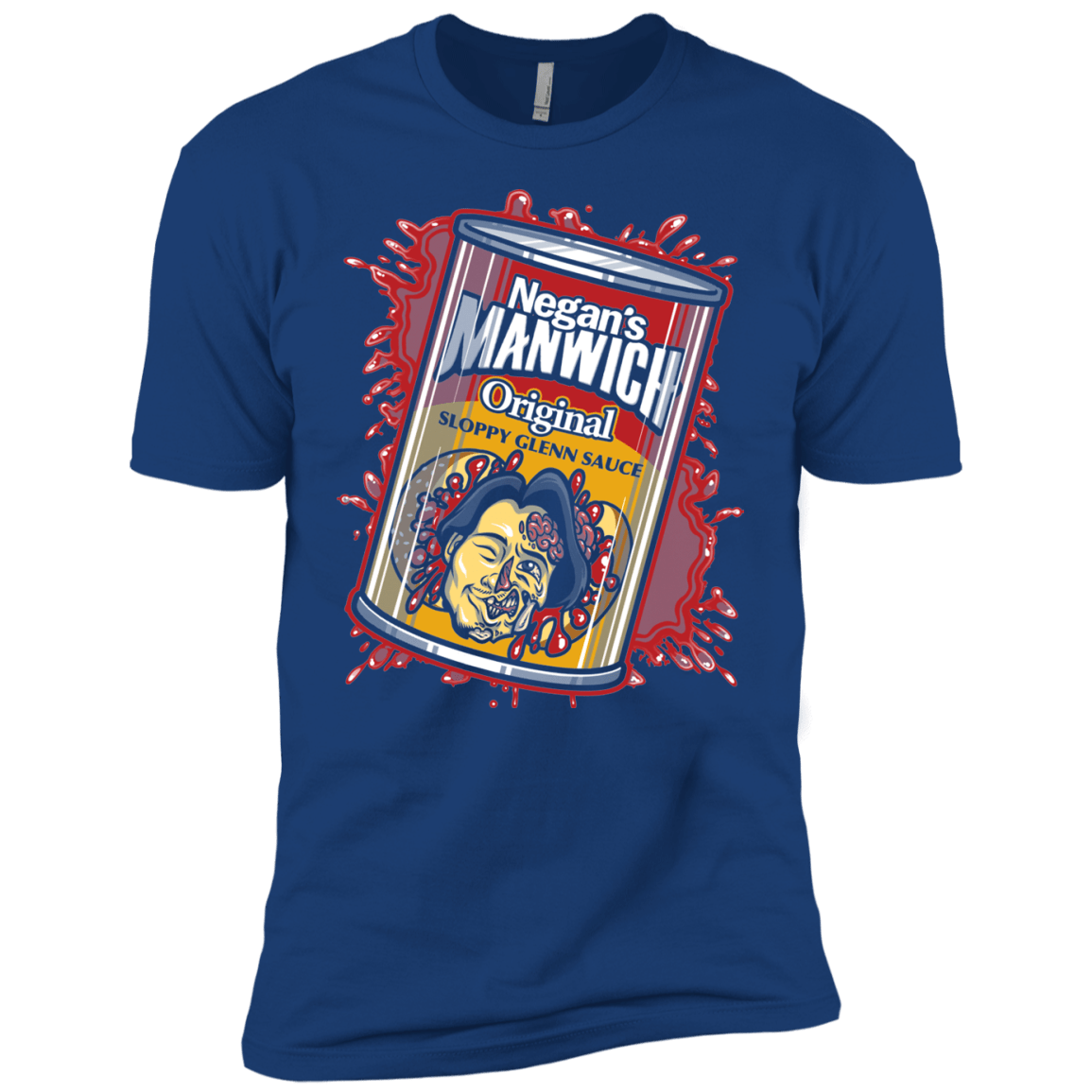 T-Shirts Royal / YXS Negans Manwich Boys Premium T-Shirt